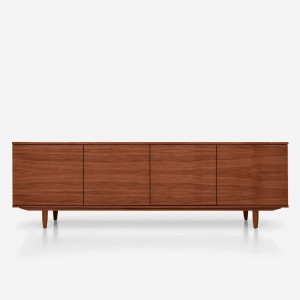 Sideboard stained teak T-S08 4 pairs of doors